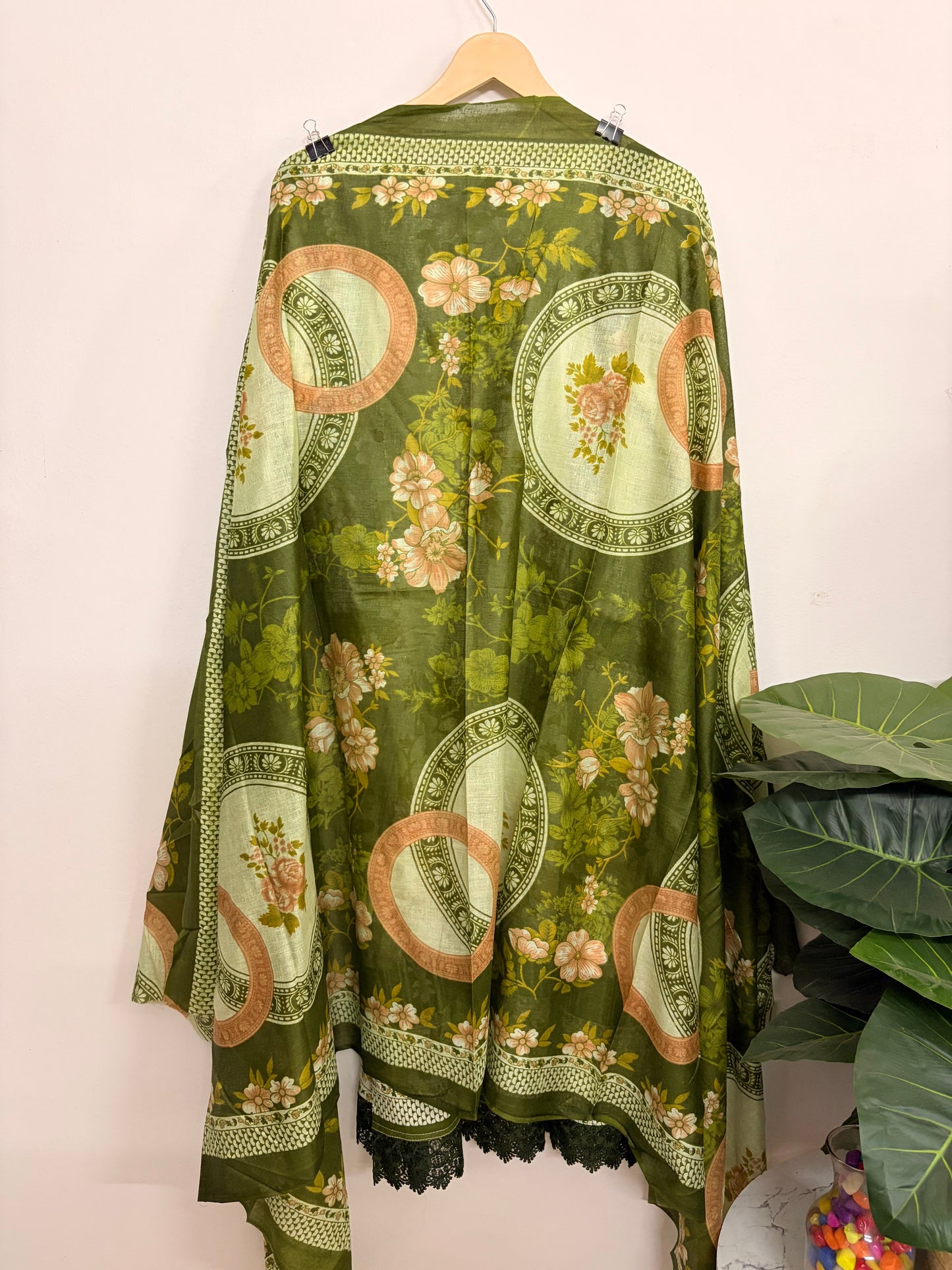 T124- Premium Pure Cotton Pakistani three-piece suit