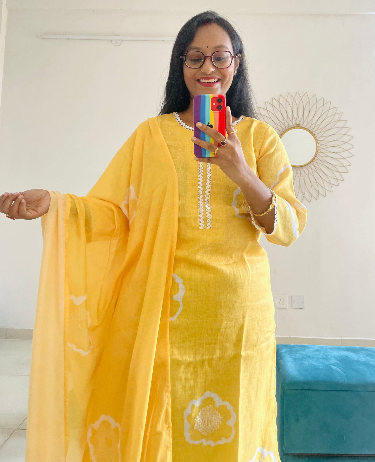 T027-SUNTHREAD ELEGANCE COTTON SUIT SET