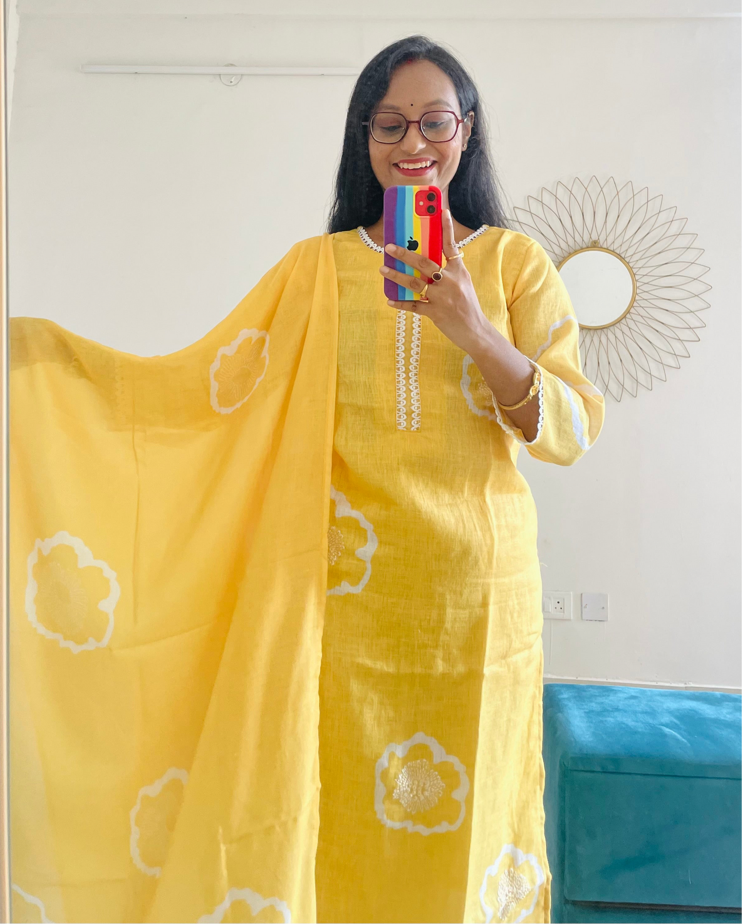 T027-SUNTHREAD ELEGANCE COTTON SUIT SET