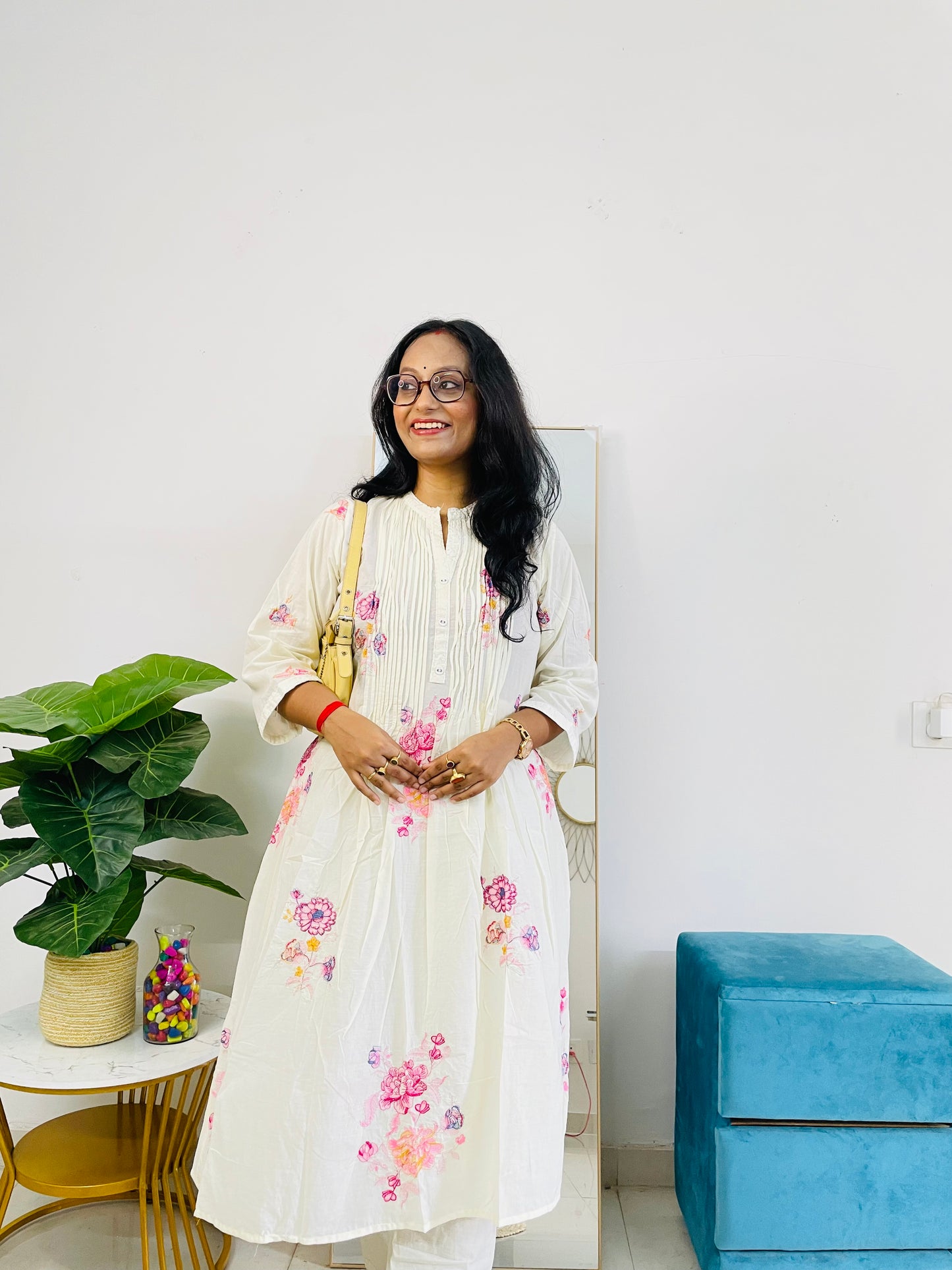 T044-Premium Pure Mul cotton co-ord set