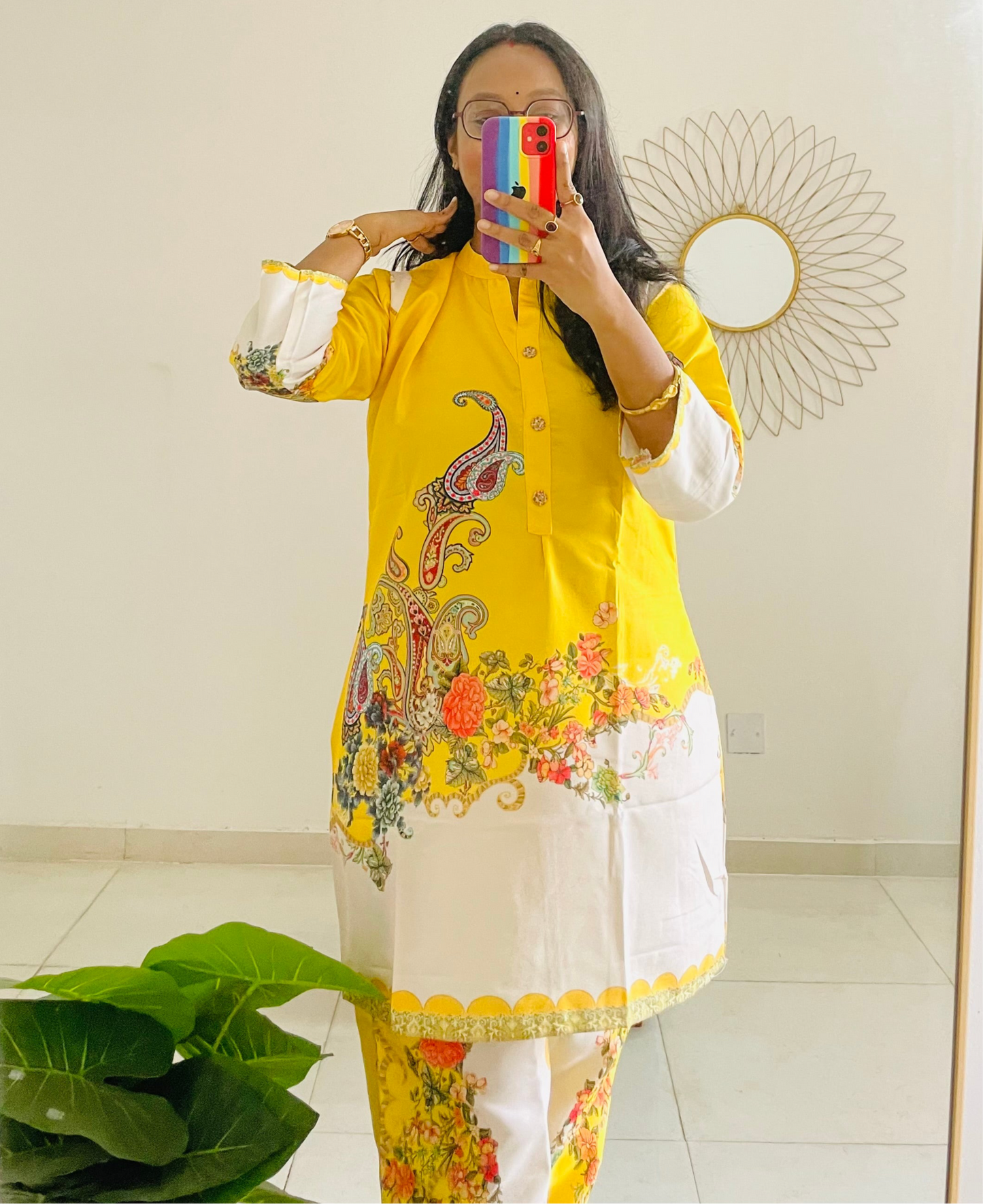 T035-MARIGOLD MEMOIR PREMIUM COTTON CO-ORD