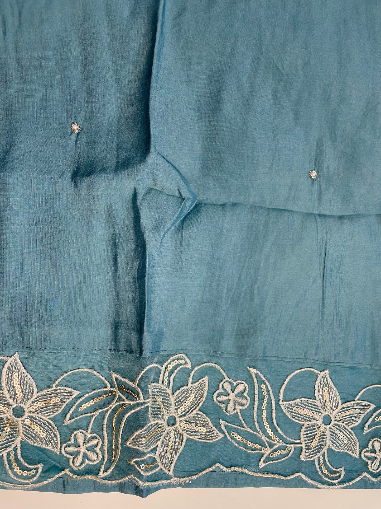 T063-Premium Pure Roman silk kurti with pant and dupatta