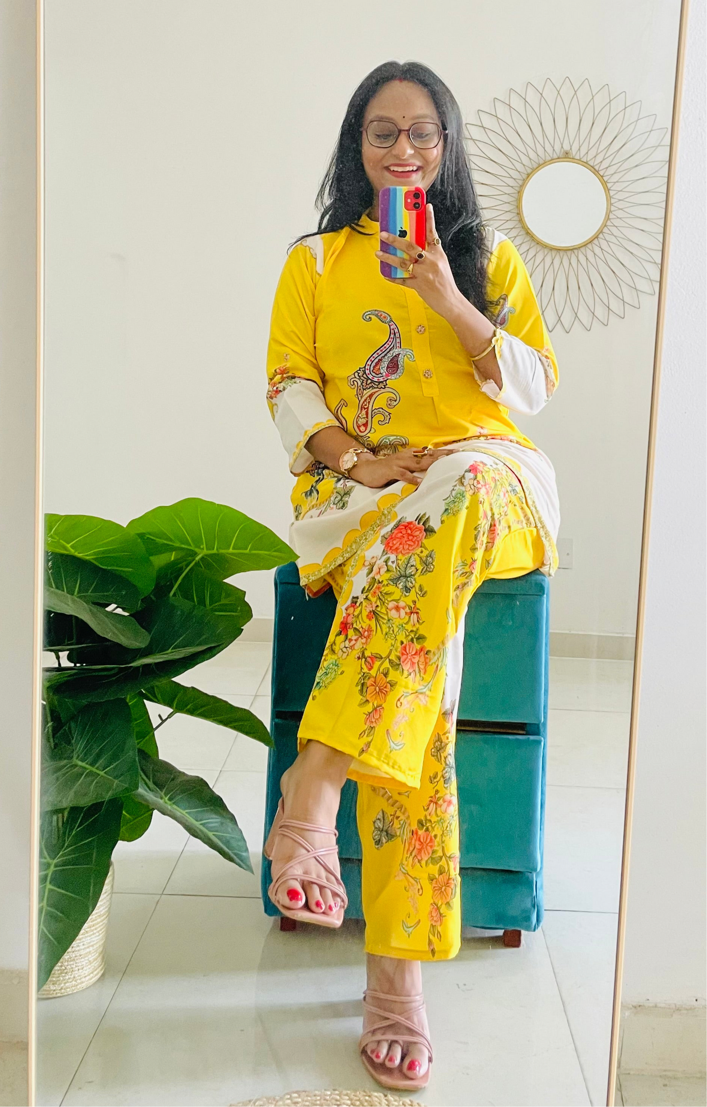 T035-MARIGOLD MEMOIR PREMIUM COTTON CO-ORD