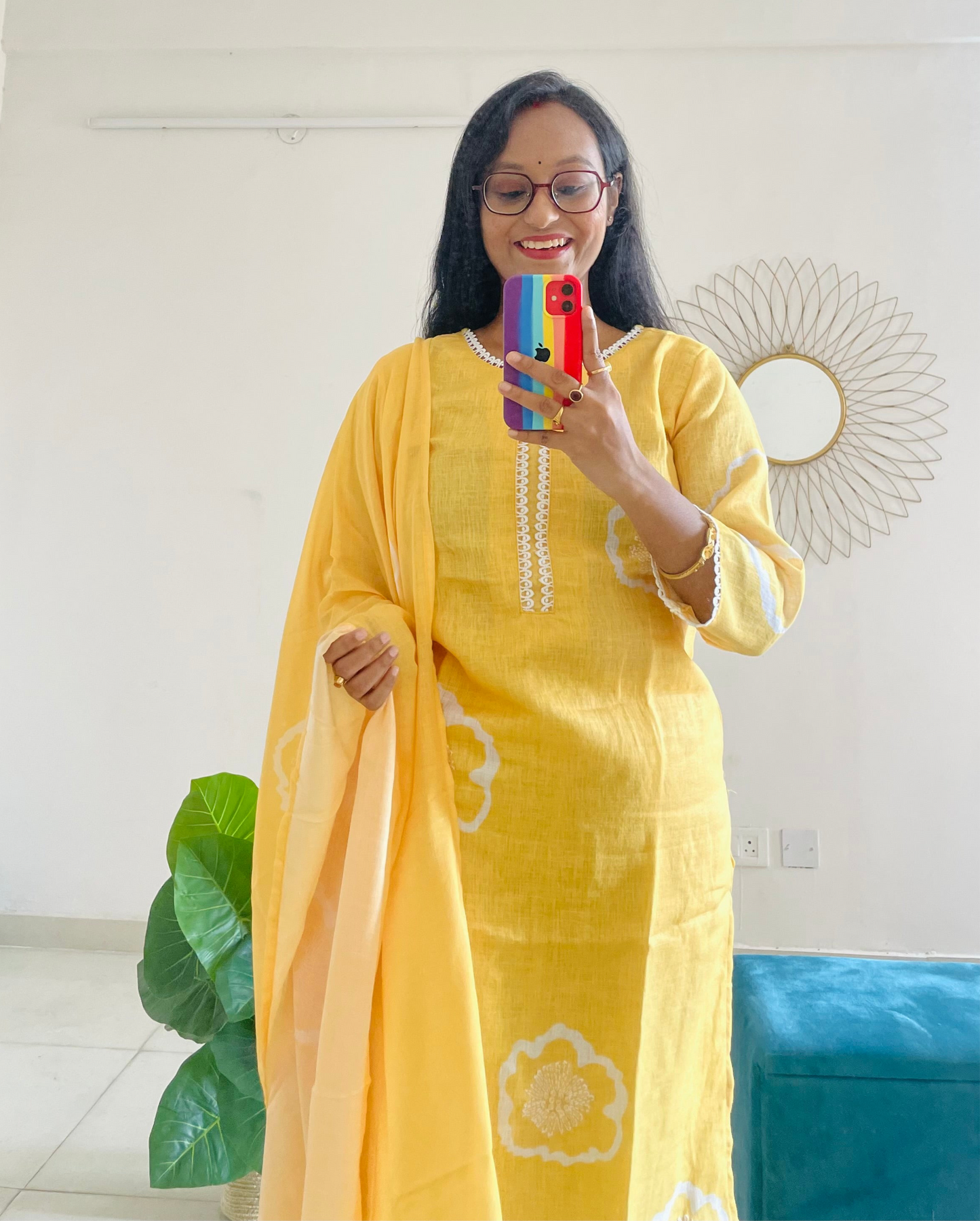 T027-SUNTHREAD ELEGANCE COTTON SUIT SET