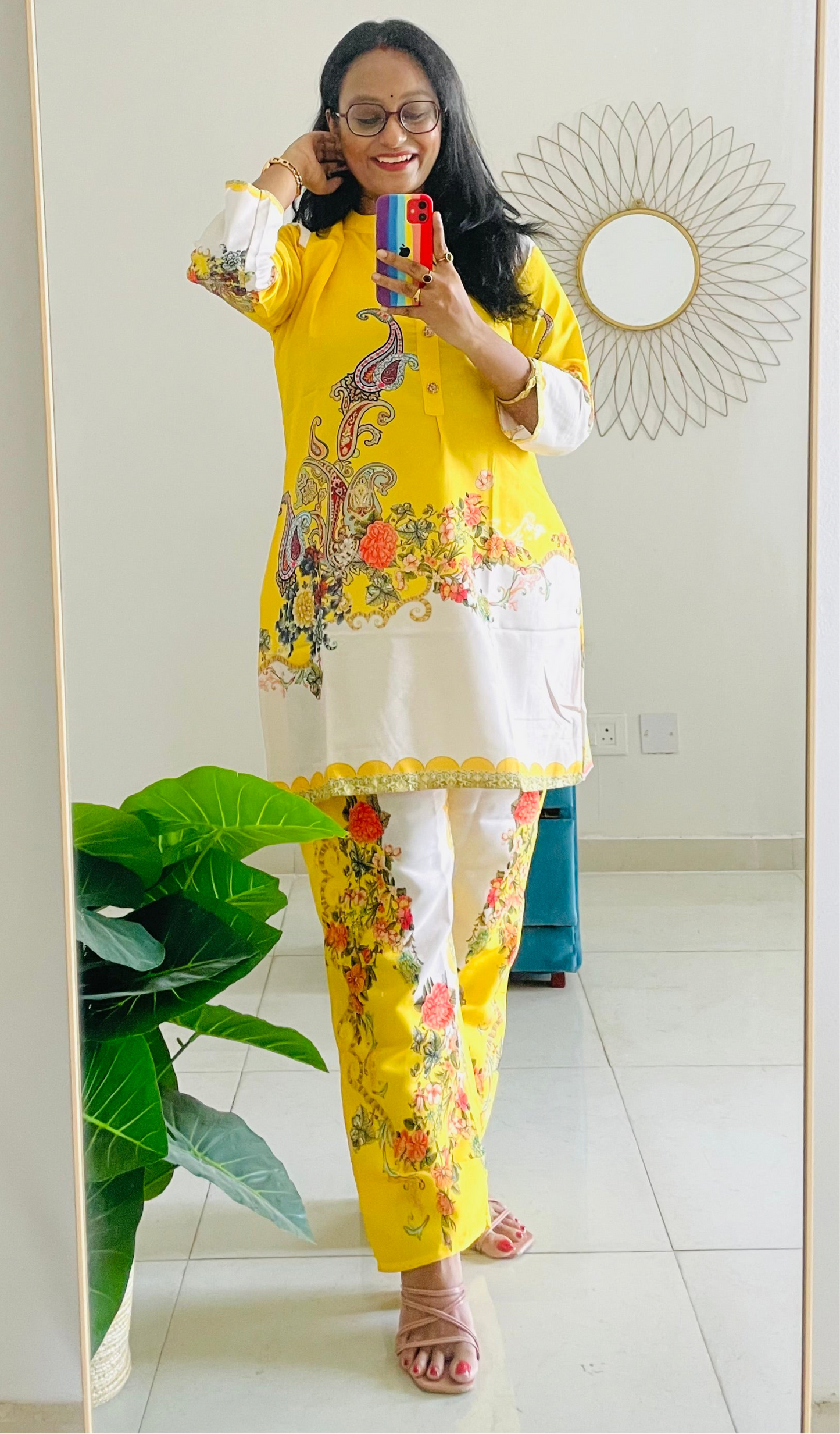 T035-MARIGOLD MEMOIR PREMIUM COTTON CO-ORD