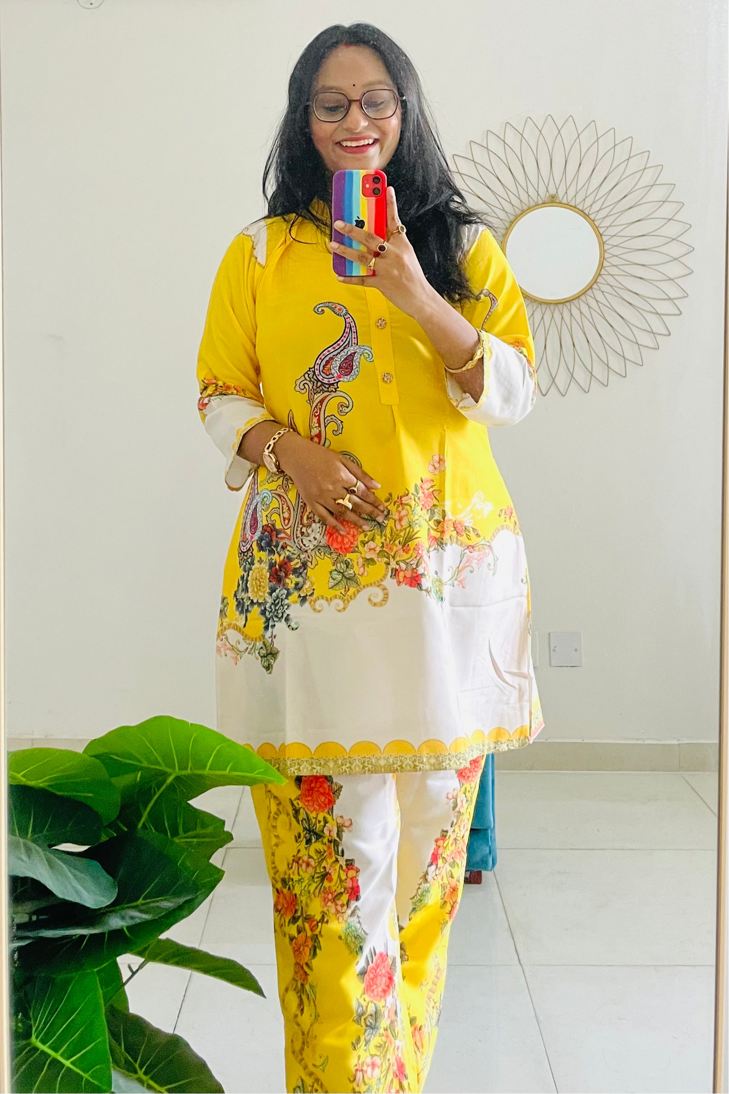 T035-MARIGOLD MEMOIR PREMIUM COTTON CO-ORD