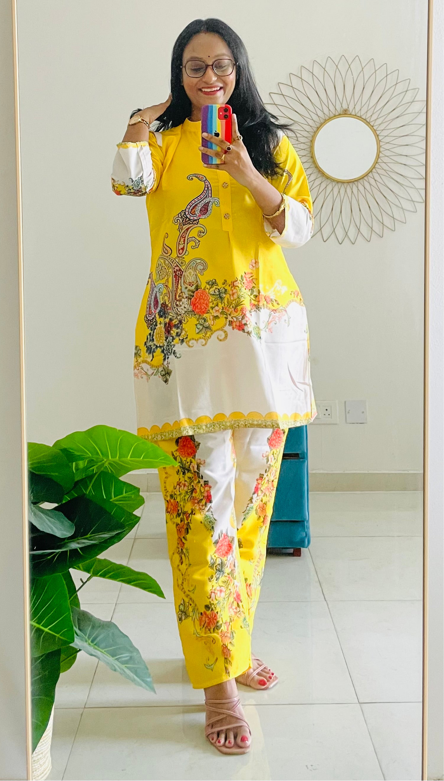 T035-MARIGOLD MEMOIR PREMIUM COTTON CO-ORD